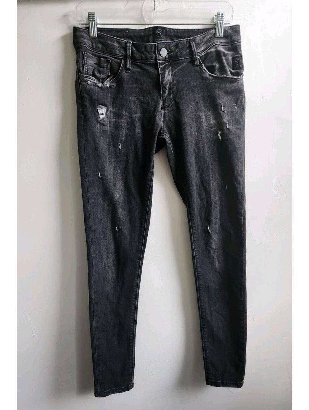 Elias Rumelis Leona Supper Skinny Boyfriend Black Jeans Waist 30"